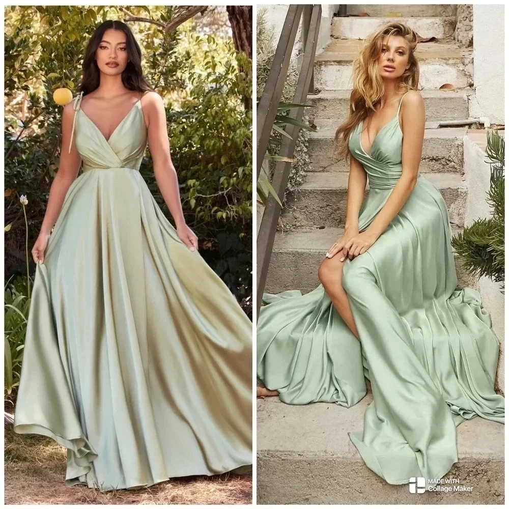 Cinderella Divine Bd105 Sage Color New Formal Gown Xs